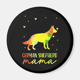 Mama Deutscher Schäferhund Magnet