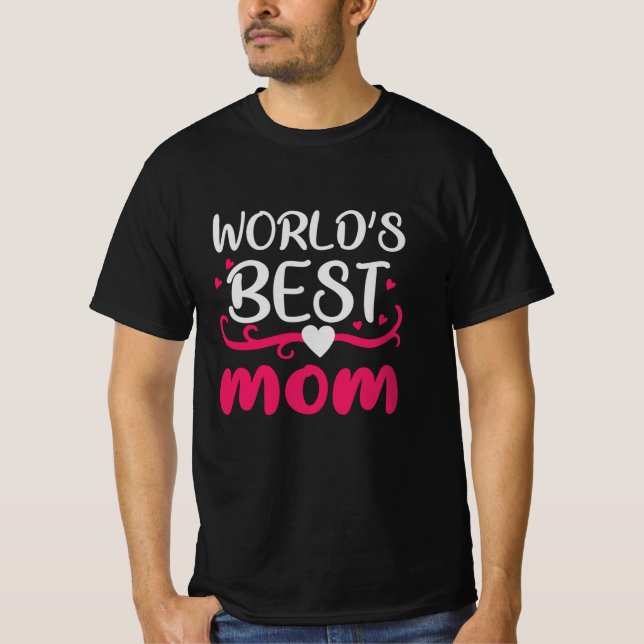 Mama - Die beste Mama der Welt T-Shirt (Vorderseite)