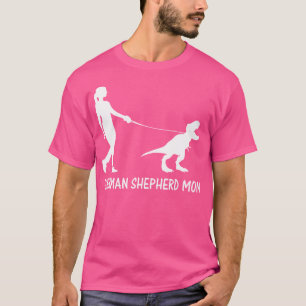 Mama Dinosaur Gsd Besitzer Trex Women T-Shirt