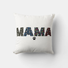 Mama Dog cat paw Kissen