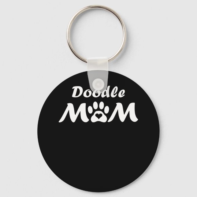 Mama Doodle Schlüsselanhänger (Vorderseite)