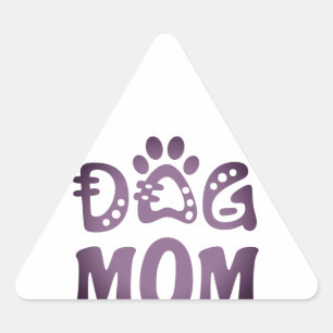 Mama Dreieckiger Aufkleber