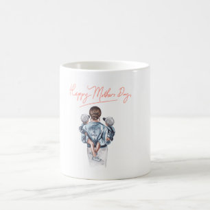 "Mama, du bist mein bester Segen. Muglady" Kaffeetasse