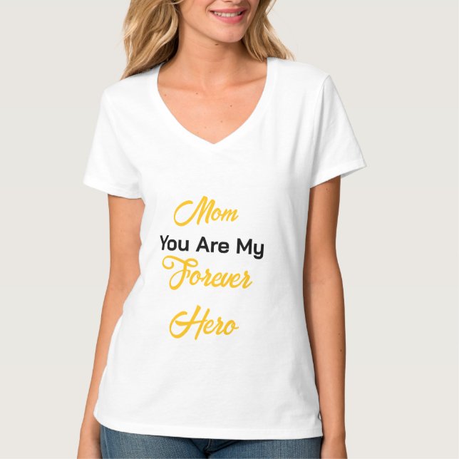 Mama, du bist mein 🌟 für immer T-Shirt (Vorderseite)