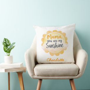 Mama, du bist mein Sonnenschein Niedlicher Mutte Kissen