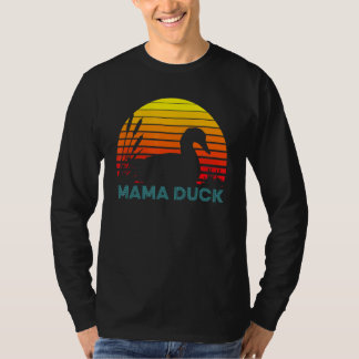 Mama Duck Mother's Day Vintag kostümiert T-Shirt