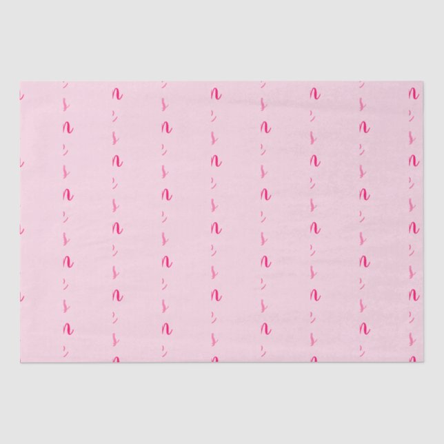 Mama Ehefrau Chef leicht rosa benutzerdefinierte S Seidenpapier (Vorderseite)