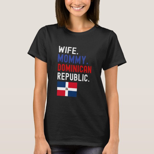Mama Ehefrau dominiert in der Republik T-Shirt (Vorderseite)