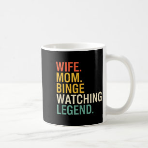 Mama Ehefrau. Mama. Legende beim Serienmarathon, L Kaffeetasse