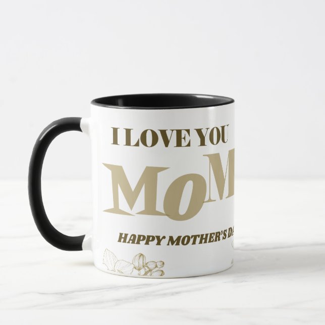 "Mama: Eine Brew der Liebe und Wertschätzung" Tasse (Links)