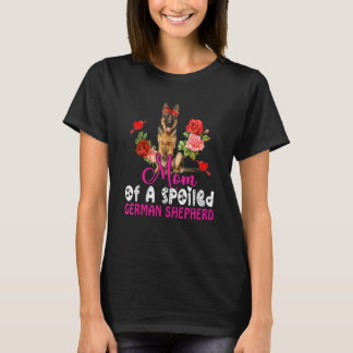 Mama einer verwöhnten Krawatte eines Niedlichen Hu T-Shirt