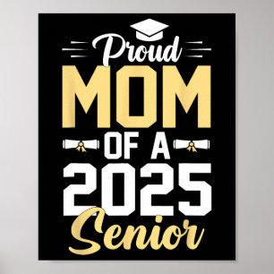 Mama eines 2025 Senior 2025 Cl 2025 Graduat Poster