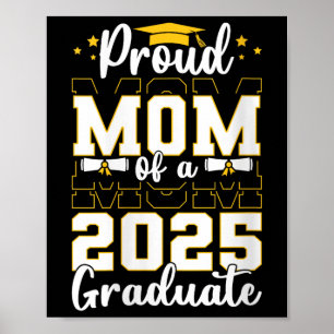 Mama eines Cl von 2025 Grad Senior bei Frauen Poster