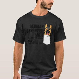 Mama eines deutschen Hirten, der ich folgte T-Shirt