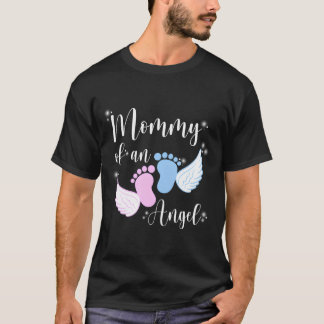 Mama eines Engels Fehlgeburt-Bewusstsein Säuglings T-Shirt