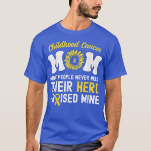 Mama eines Helden-Krebsbewusstseins im Kindesalter T-Shirt