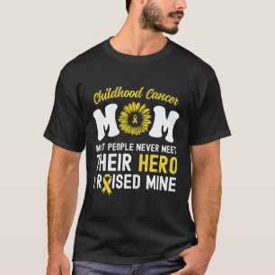 Mama eines Helden-Krebsbewusstseins im Kindesalter T-Shirt