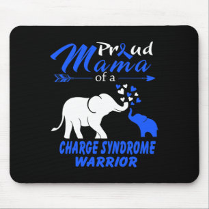 Mama eines Kartäts-Syndrom-Kriegers Mousepad