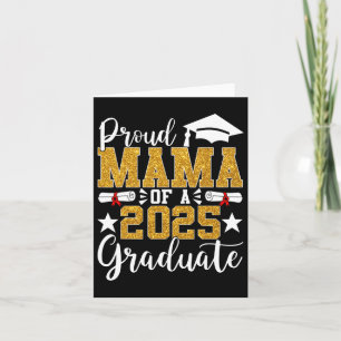 Mama eines Mama-Abschlusses 2025 mit Abitur 2025 Karte
