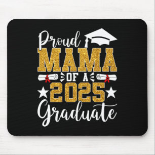 Mama eines Mama-Abschlusses 2025 mit Abitur 2025 Mousepad