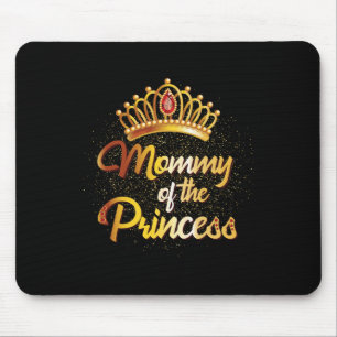 Mama eines Shirts der Prinzessin, Tochter Mutter M Mousepad