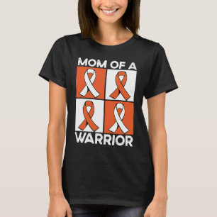 Mama eines Warrior Support Squad Leukämie Bewussts T-Shirt