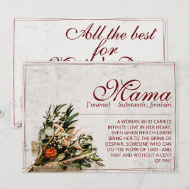 Mama - einfach unersetzlich - Bouquet