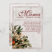 Mama - einfach unersetzlich - Bouquet