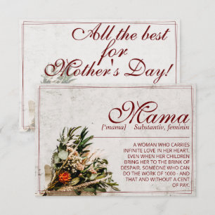 Mama - einfach unersetzlich - Bouquet