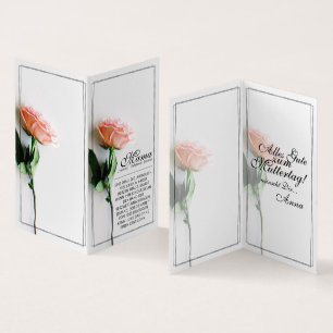 Mama - einfach unersetzlich   Classic Card - Rose