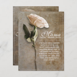 Mama - einfach unersetzlich - Vintag