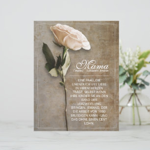 Mama - einfach unverzichtbar - vintage