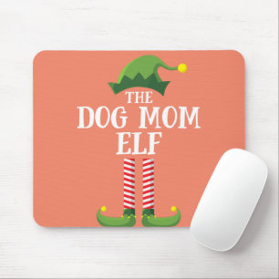 Mama Elf Matching Familiengruppe Weihnachts-Party Mousepad