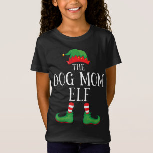 Mama Elf Matching Group Xmas Funny Family Chris T-Shirt