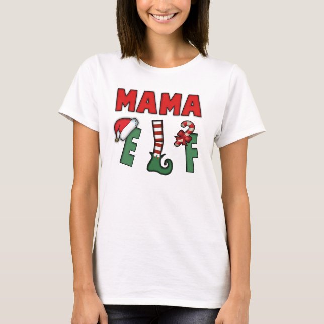 MAMA ELF T-Shirt (Vorderseite)
