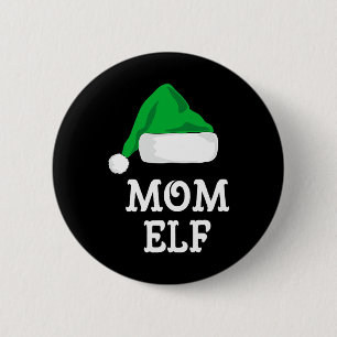 Mama Elf Weihnachts Matching Family Pj Pajama Xmas Button