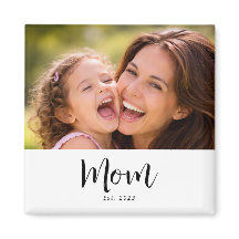 Mama Errichtet Foto-Geschenkmagnet