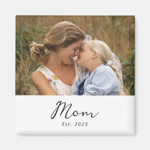Mama Errichtet Foto-Geschenkmagnet Magnet