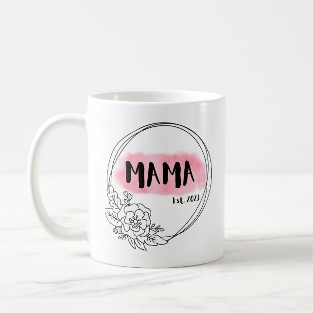 MAMA Est. 2023 Kaffeetasse (Links)