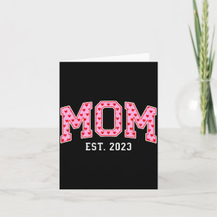 Mama Est 2023 Mama Muttertag Design Karte