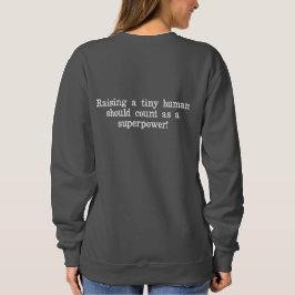 Mama est 2026 besticktes sweatshirt