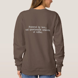 Mama est 2026 besticktes sweatshirt