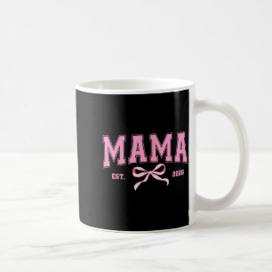 Mama est 2026 kokette Schleife werdende Mutter neu Kaffeetasse