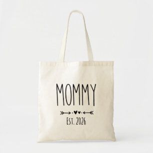 Mama Est 2026 Schwangerschaft Minimalistische Pers Tragetasche