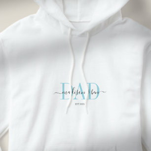 "MAMA, EST." Personalisiert, stolz VATERS Hoodie