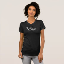 Mama EST Schwarz-Weiß Neues Mama-Geschenk