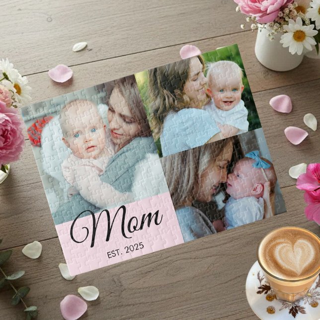 Mama Established Schrift Schwarz 3 Foto Geschenk (Von Creator hochgeladen)