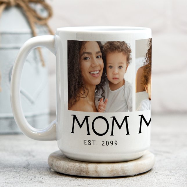 Mama Established Typography 3 Foto Kaffeetasse (Von Creator hochgeladen)