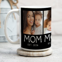 Mama Established Typography Black 3 Foto