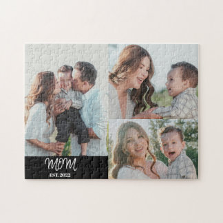Mama etabliert, 3-Foto-Puzzle